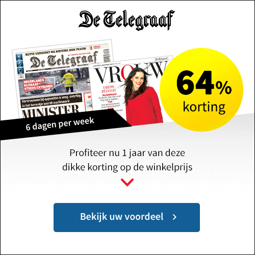 jaar telegraaf voordeelactie