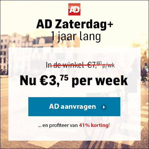 Zaterdagplus aanbieding AD