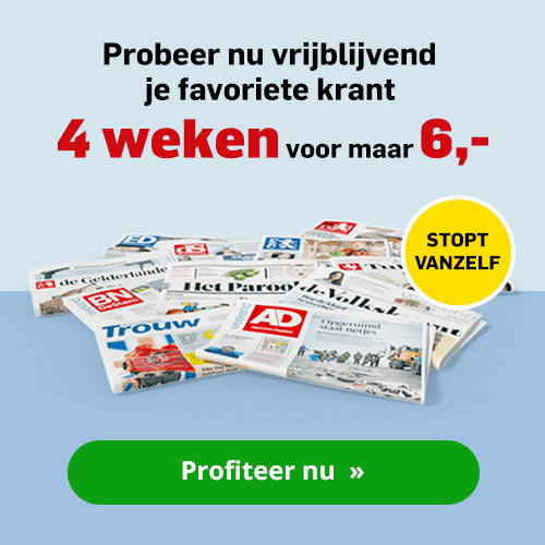 4 weken voor 6 euro
